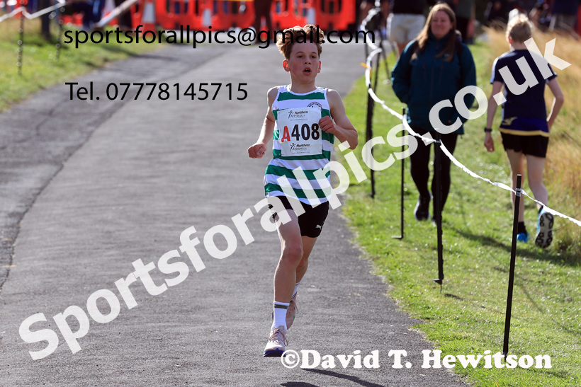 Boys Under-14s, 2026 Northern Mens 6 and Womens 4 Stage and Youngsters Relays, Silksworth, Sunderland. Photo: David T. Hewitson/Sports for All Pics